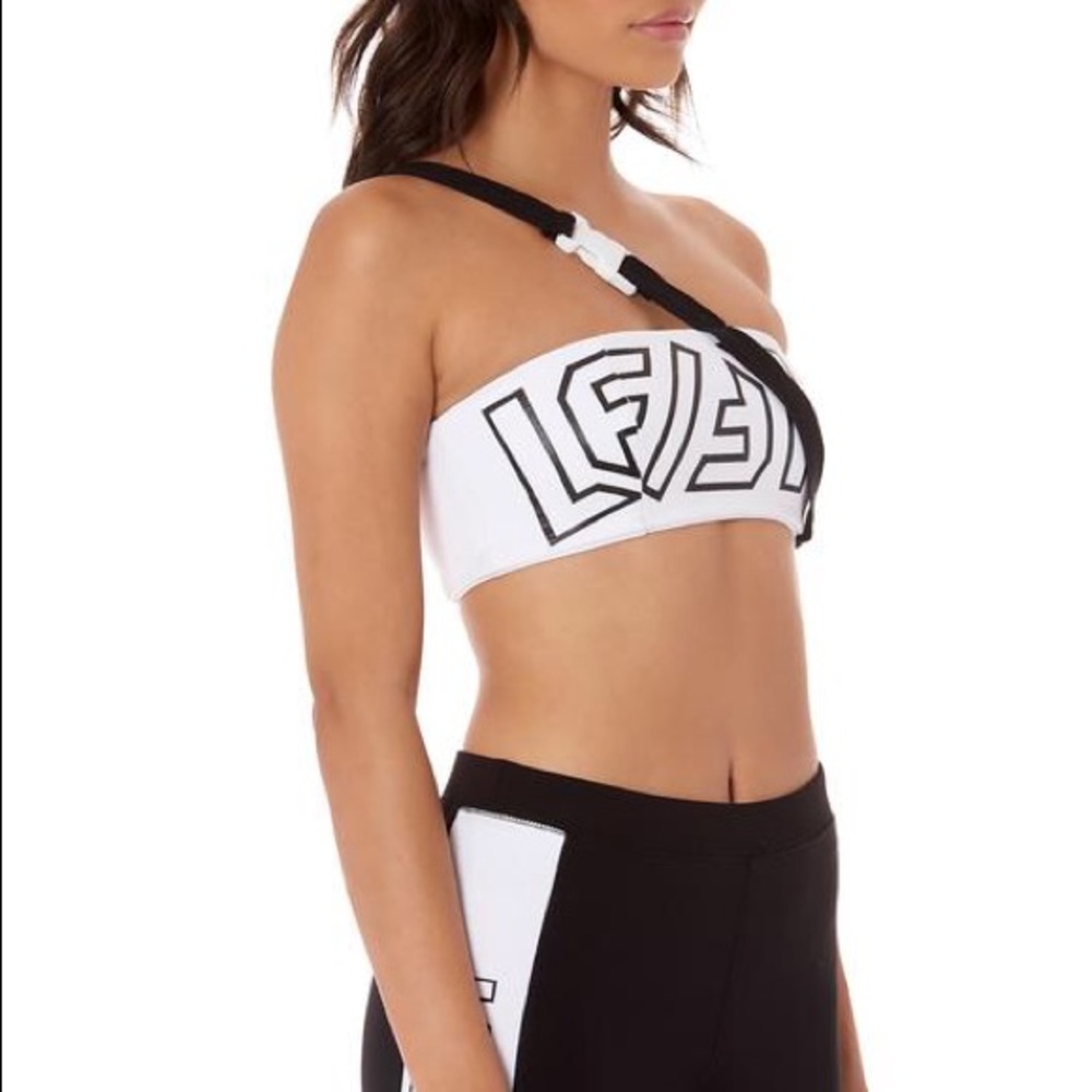 BNWT LF Night Rider Diagonal Buckle strap tube top
